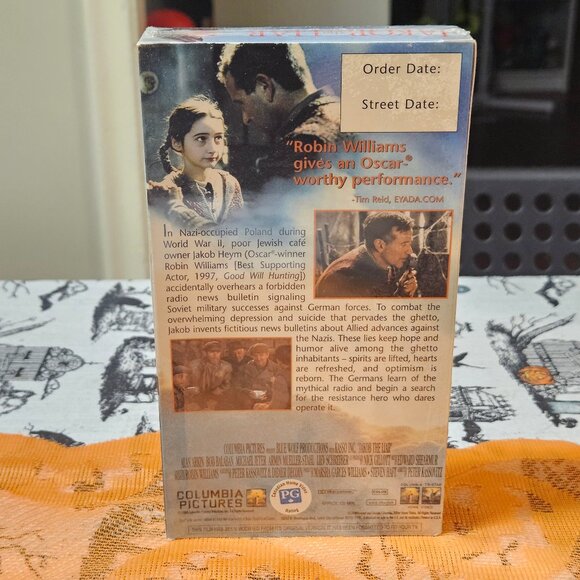 Jakob the Liar (VHS, 2000) Sealed Promotional Copy - Robin Williams - Picture 2 of 9
